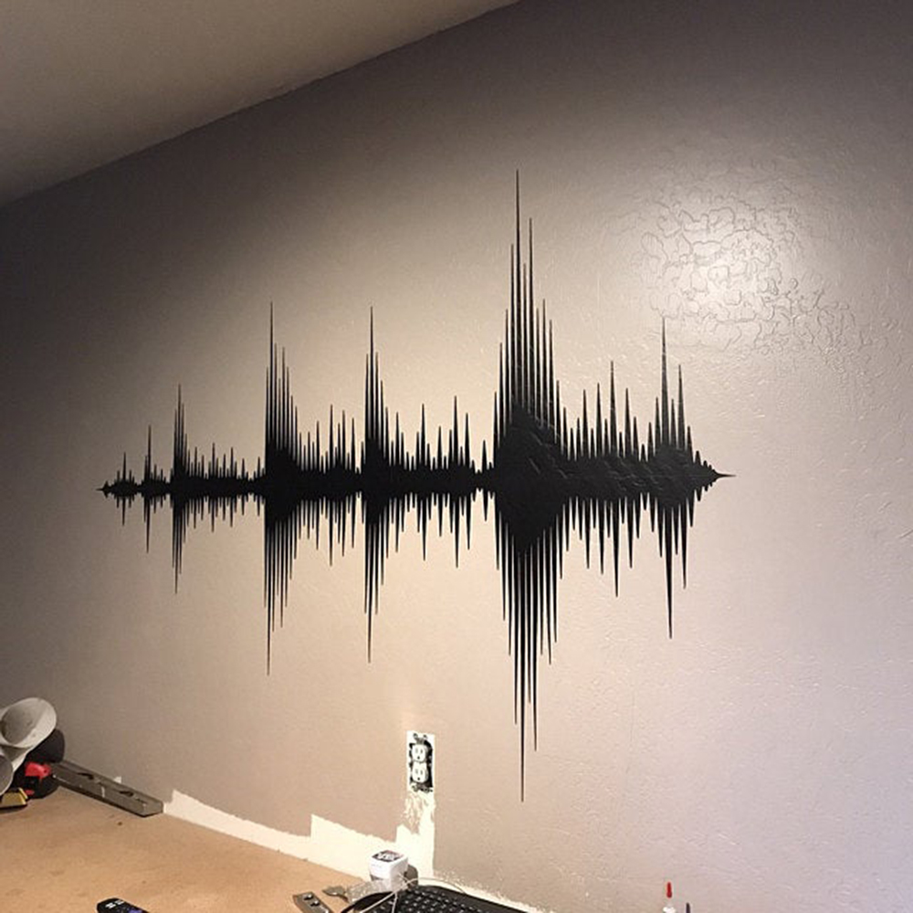 Audio Wave Wall Decal Sound Wa - Audio Music Remover review and price