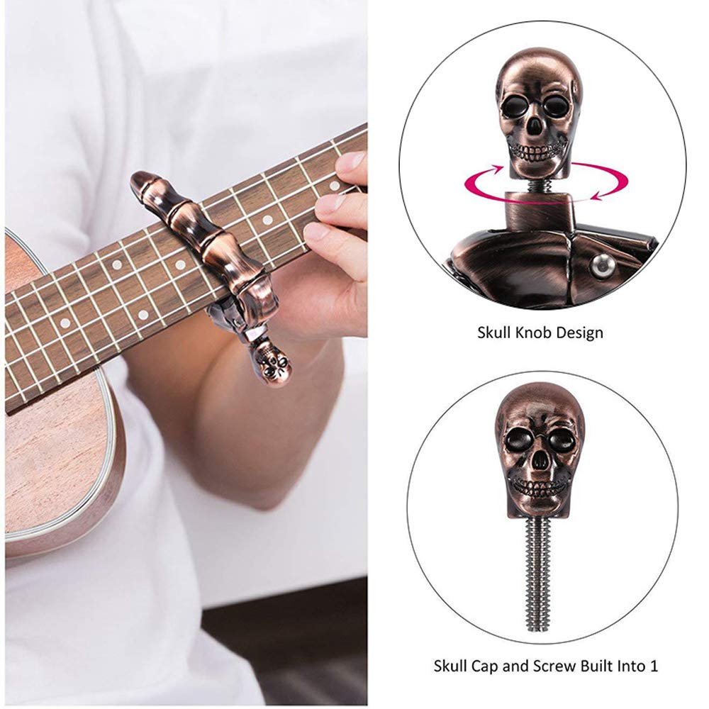 Guitar Capo Skull Capo for Aco - Guitar Capo Clip review and price