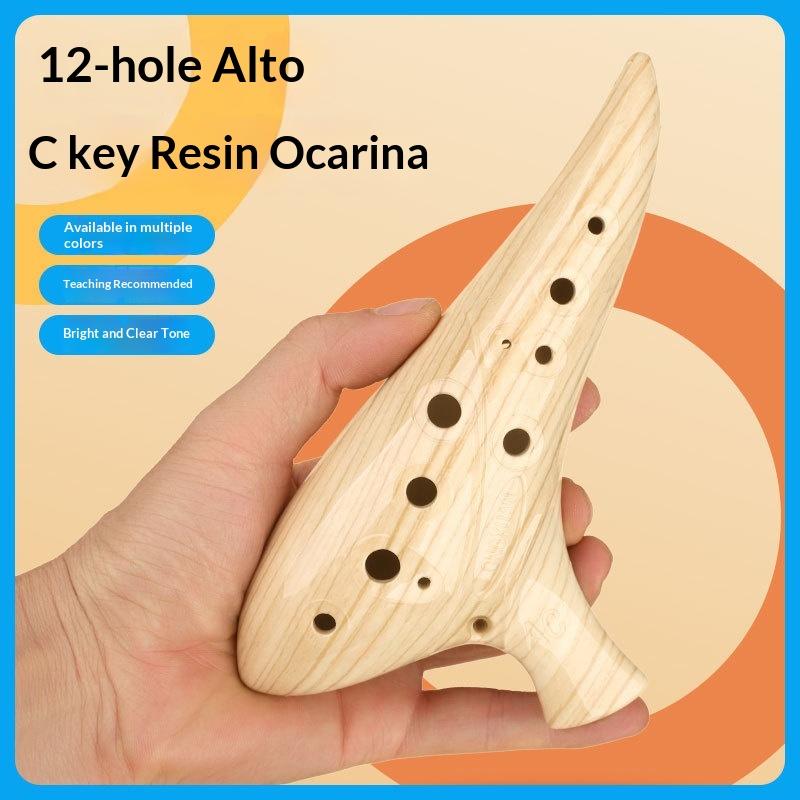 NEW 12 Hole Ocarina Instrument - Ocarina Ceramic review and price