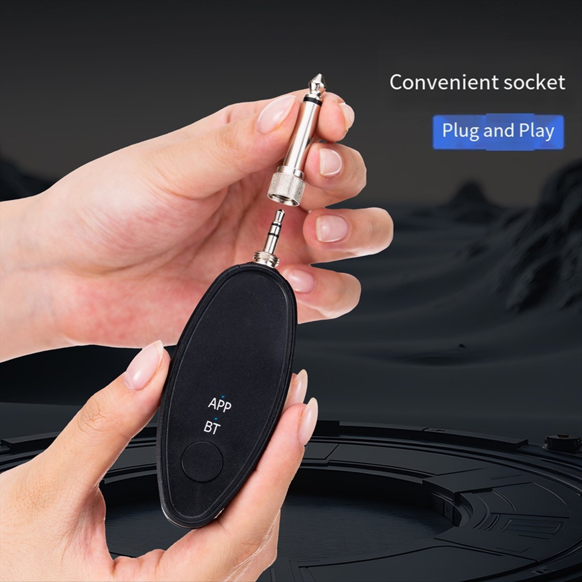 Audio Receiver Adapter 3.5/6.5 - Audio Music Remover review and price