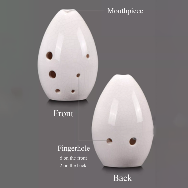8 Hole Xun Orff F Tone Crack C - Ocarina Ceramic review and price
