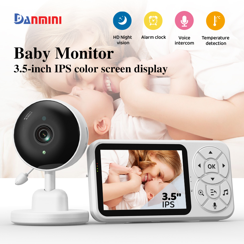 Danmini 3.5-inch Baby Monitor  - Audio Detect Music review and price