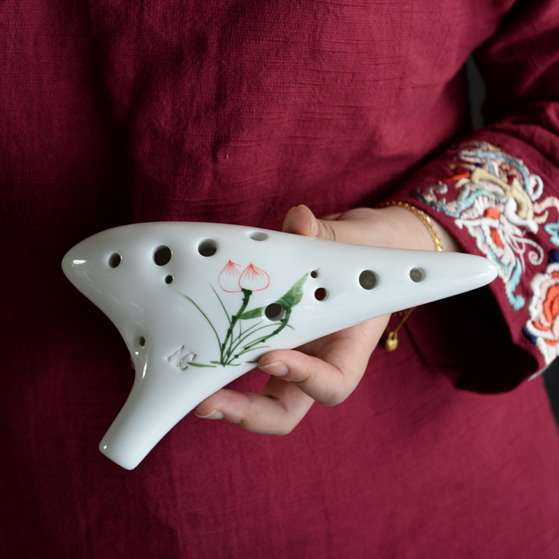 Ocarina 12-hole Professional B - Ocarina Ceramic review and price