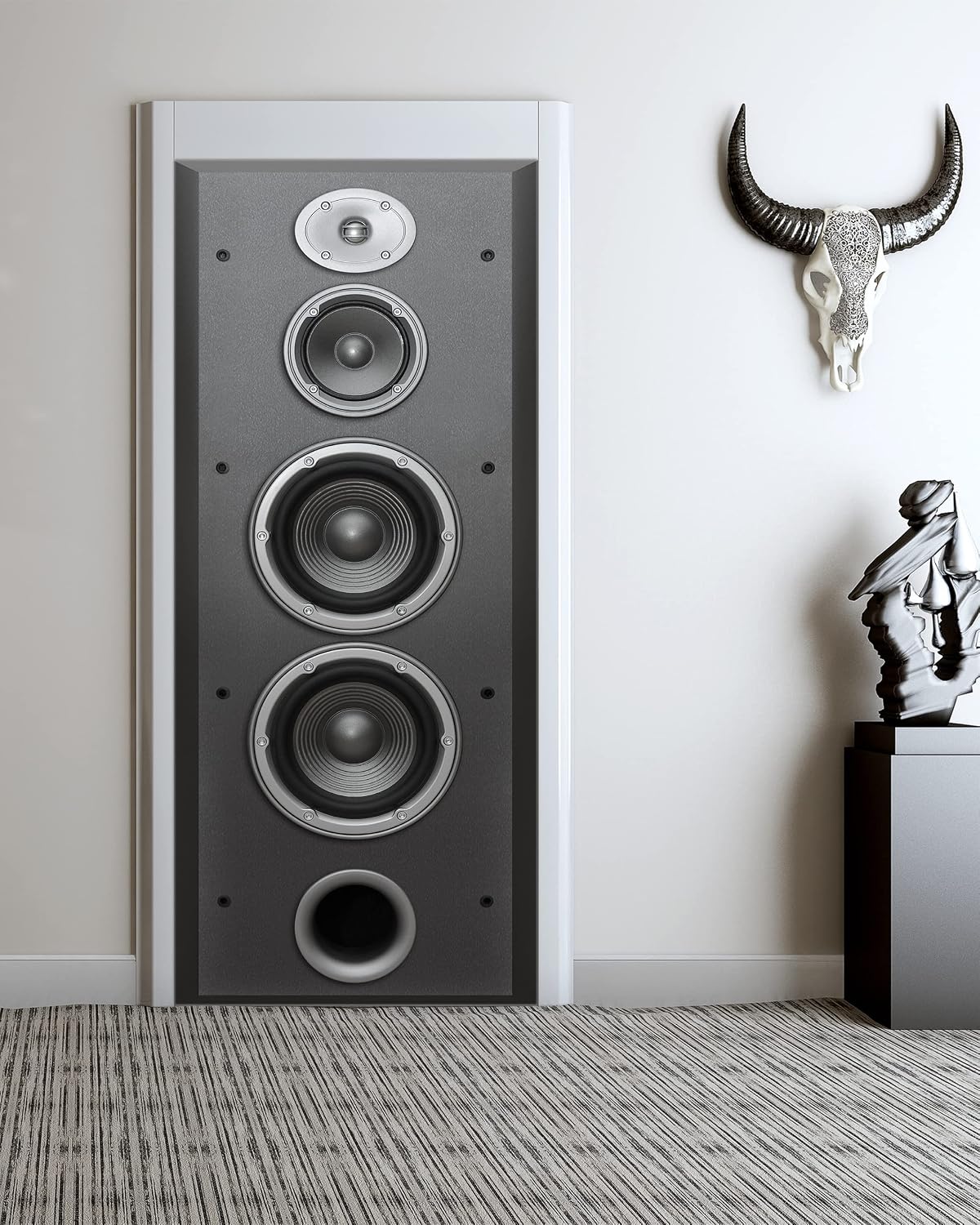 Speaker Door Sticker Music Aud - Audio Music Remover review and price