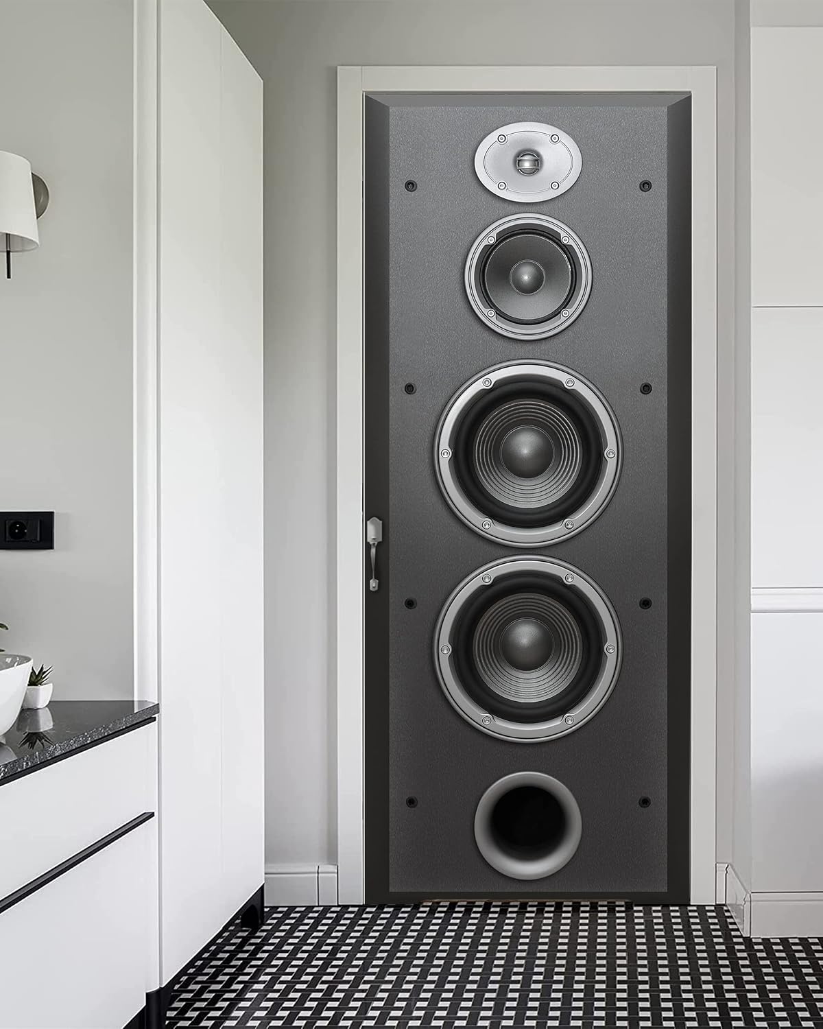Speaker Door Sticker Music Aud - Audio Music Remover review and price
