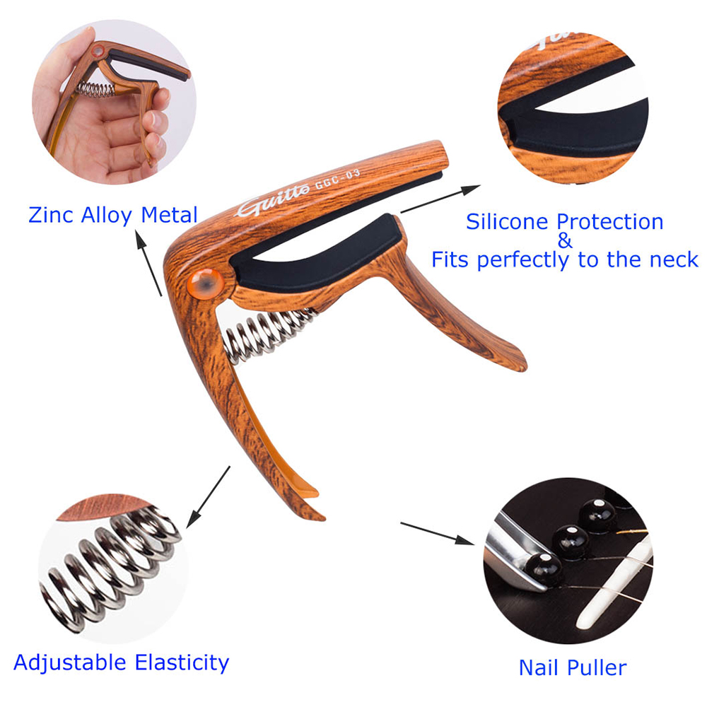 JOYO Guitto Series GGC-03 Guit - Guitar Capo Clip review and price