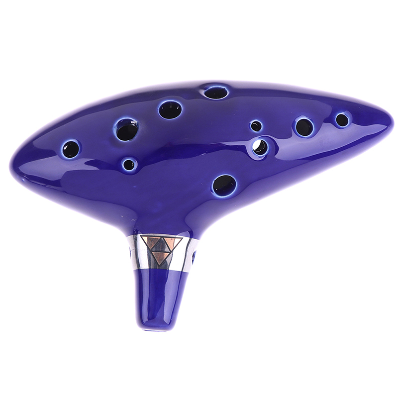 Blue Musical Instrument Ocarin - Ocarina Ceramic review and price