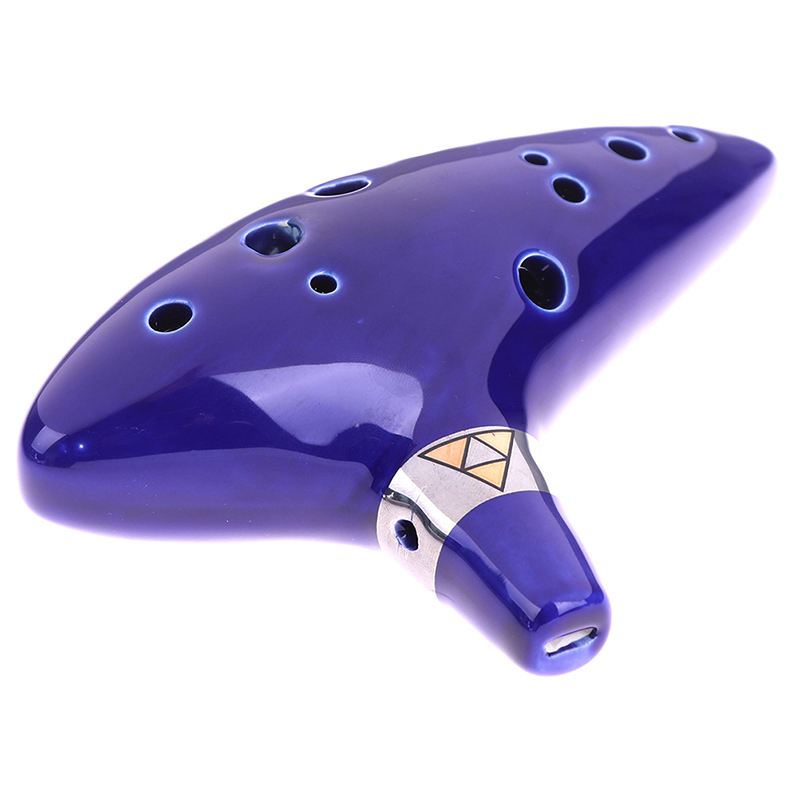 Blue Musical Instrument Ocarin - Ocarina Ceramic review and price