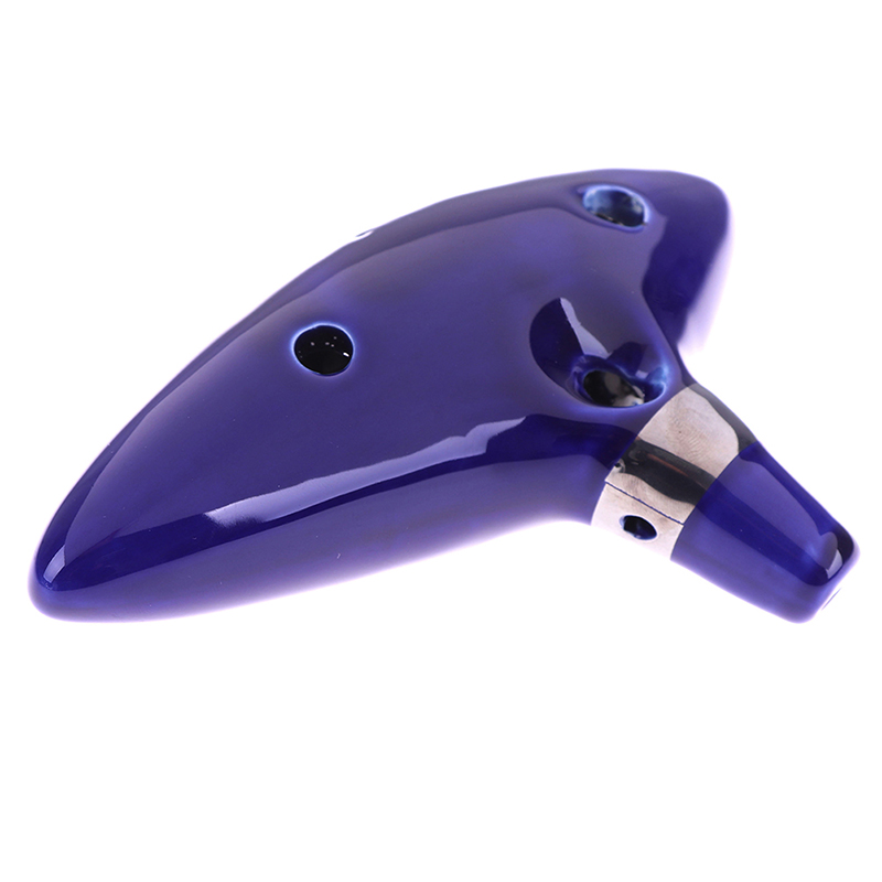 Blue Musical Instrument Ocarin - Ocarina Ceramic review and price
