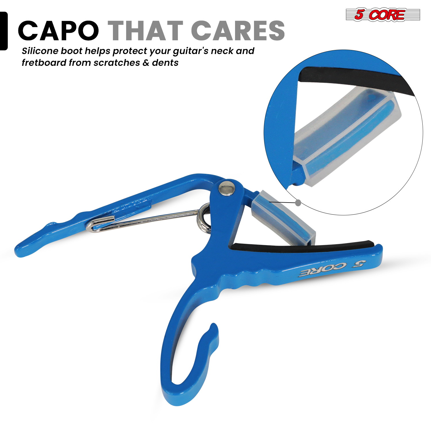 5Core Capo Acoustic Electric G - Guitar Capo Clip review and price