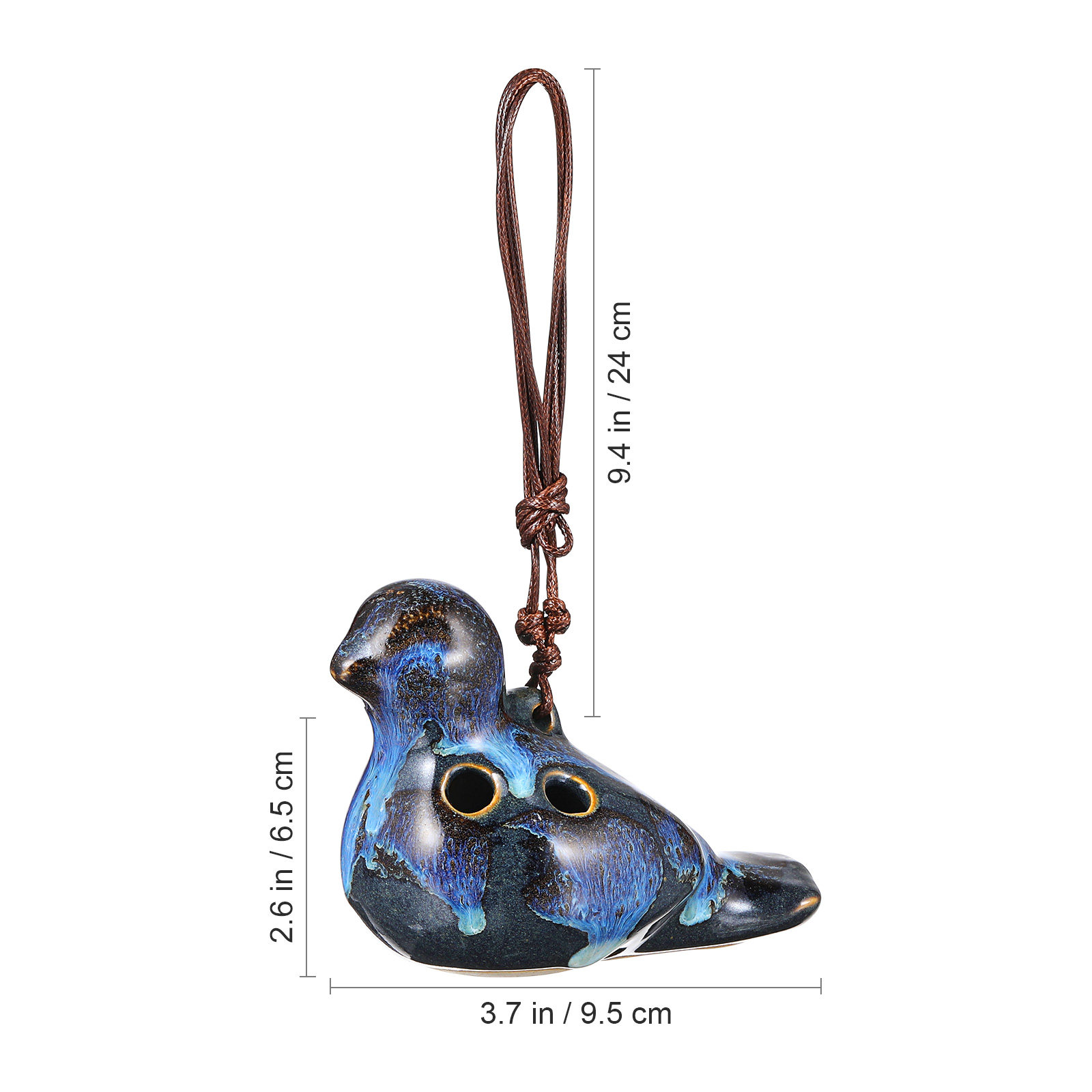 6-Hole Small Bird Ceramic Ocar - Ocarina Ceramic review and price