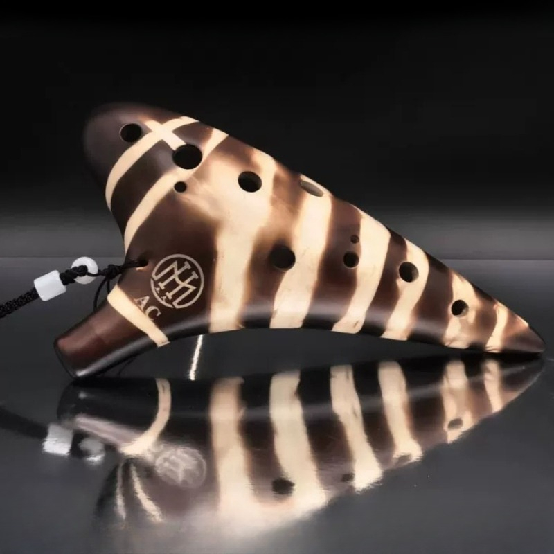 12 Hole Alto C Tone Ocarina Po - Ocarina Ceramic review and price